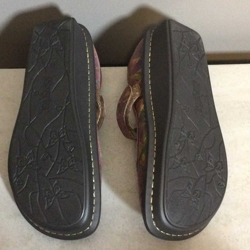 EU 39 Alegria Multicolor Mary Jane Shoes - Picture 8 of 11